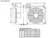 Exhaust Fan 18" Dia 2294 CFM 115V